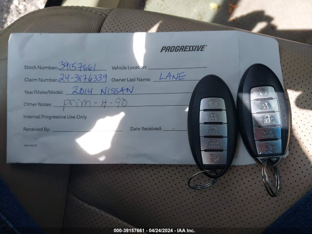 Nissan Altima 2.5 Sl 2014 1N4AL3AP4EC167742 Image 11