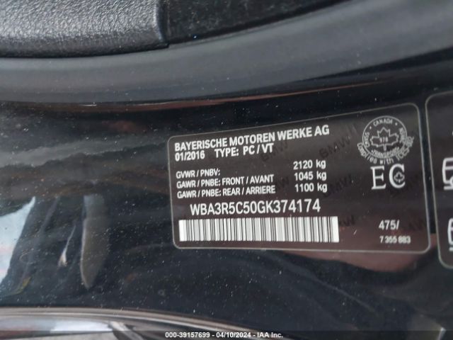 WBA3R5C50GK374174 BMW 435i Xdrive