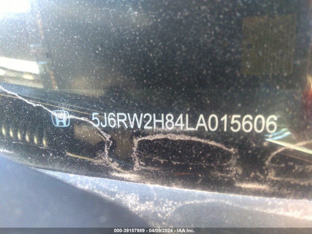 Honda Cr-v Awd Ex-l 2020 5J6RW2H84LA015606 Image 9