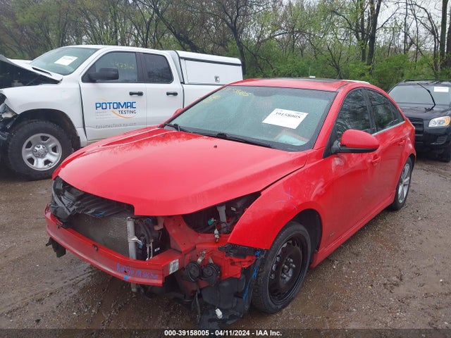 Chevrolet Cruze 2lt Auto 2014 1G1PE5SB4E7167416 Image 2