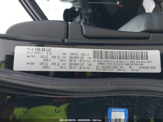 1C4RJEAG5LC152971 Jeep Grand Cherokee Altitude 4x2
