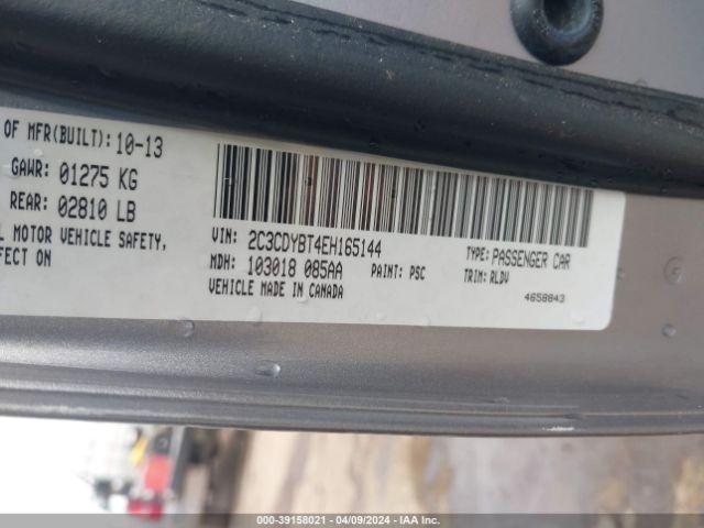 2C3CDYBT4EH165144 Dodge Challenger R/t Plus