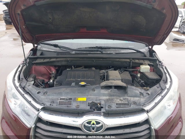 Toyota Highlander Limited V6 2014 5TDYKRFHXES037379 Image 10
