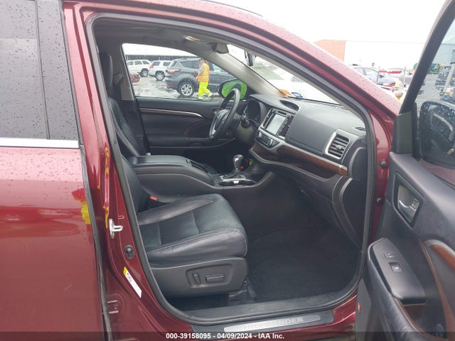 Toyota Highlander Limited V6 2014 5TDYKRFHXES037379 Image 5