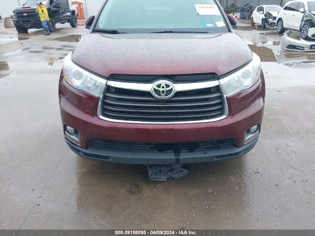 Toyota Highlander Limited V6 2014 5TDYKRFHXES037379 Image 6