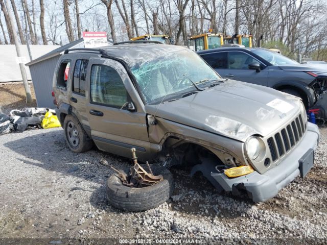 Auction sale of the 2006 Jeep Liberty Sport, vin: 1J4GL48K06W128676, lot number: 39158135