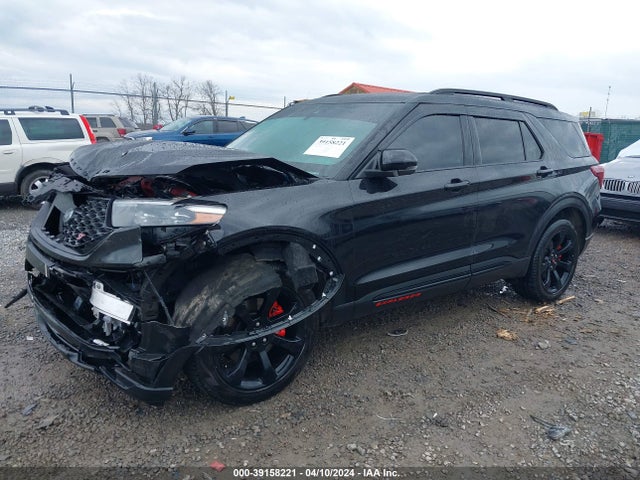 Ford Explorer St 2022 1FM5K8GC4NGC12599 Image 2
