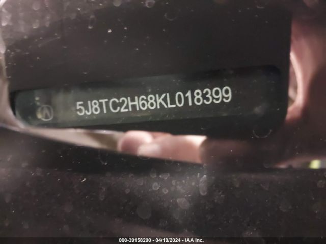 5J8TC2H68KL018399 Acura Rdx A-spec Package