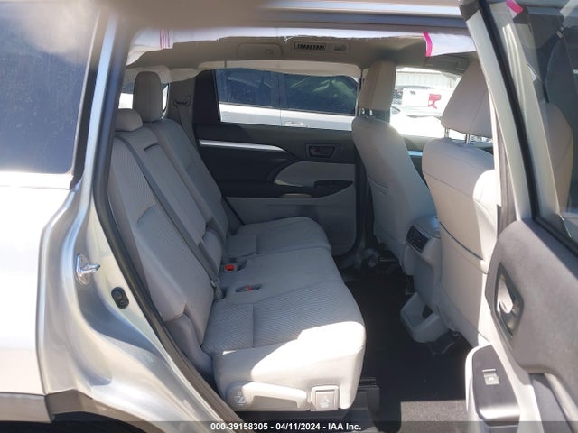 Toyota Highlander Le 2019 5TDZARFH1KS053974 Image 8