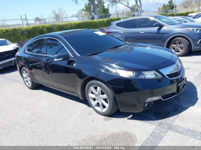 Auction sale of the 2013 Acura Tl 3.5, vin: 19UUA8F50DA000145, lot number: 39158391