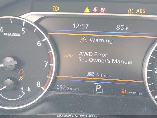1N4BL4EW6PN400006 Nissan Altima Sl Intelligent Awd