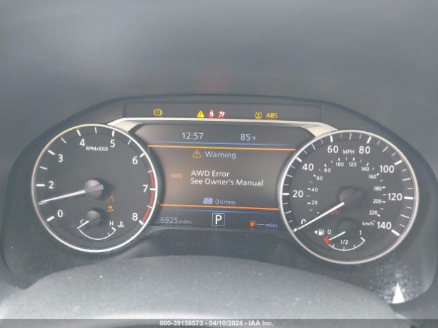 1N4BL4EW6PN400006 Nissan Altima Sl Intelligent Awd