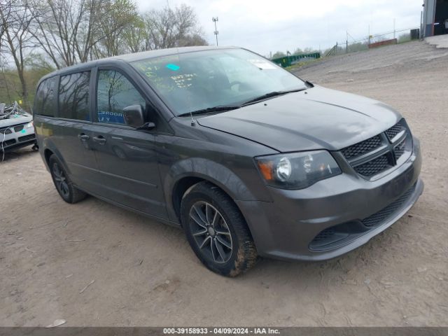 Продажа на аукционе авто 2017 Dodge Grand Caravan Se Plus, vin: 2C4RDGBG0HR601439, номер лота: 39158933