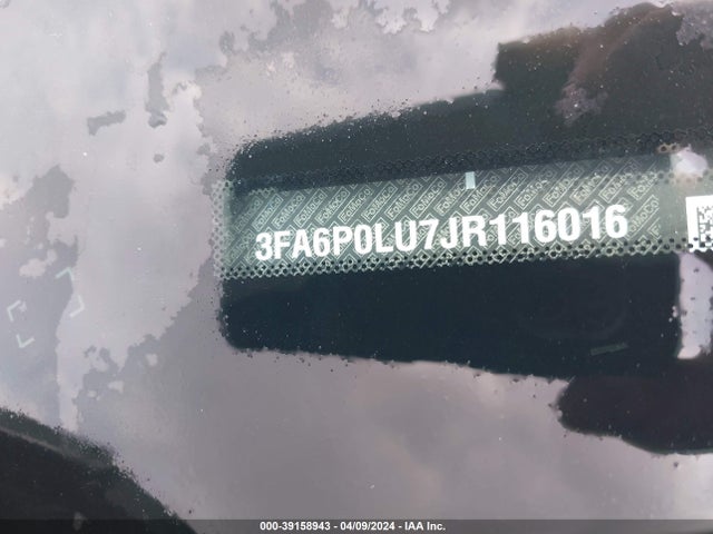 Ford Fusion Hybrid Se 2018 3FA6P0LU7JR116016 Image 9
