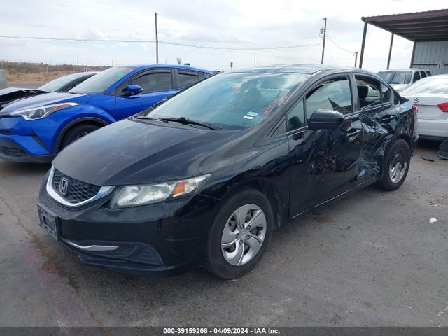 Honda Civic Lx 2014 19XFB2F59EE022130 Image 2