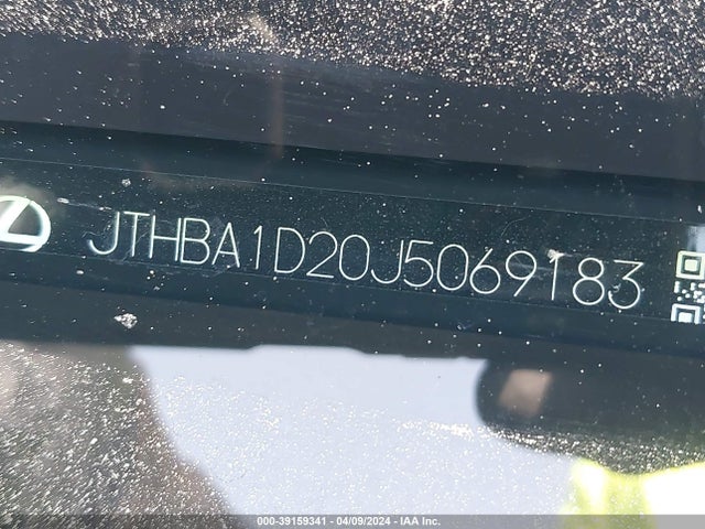 Lexus IS 300 2018 JTHBA1D20J5069183 Image 9