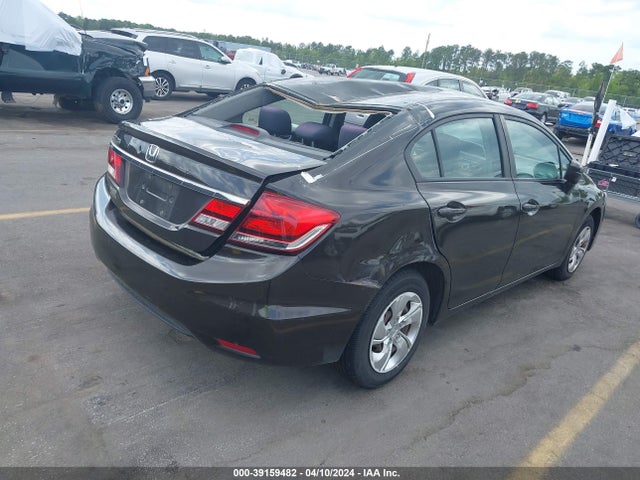 Honda Civic Lx 2014 2HGFB2F52EH518246 Image 4