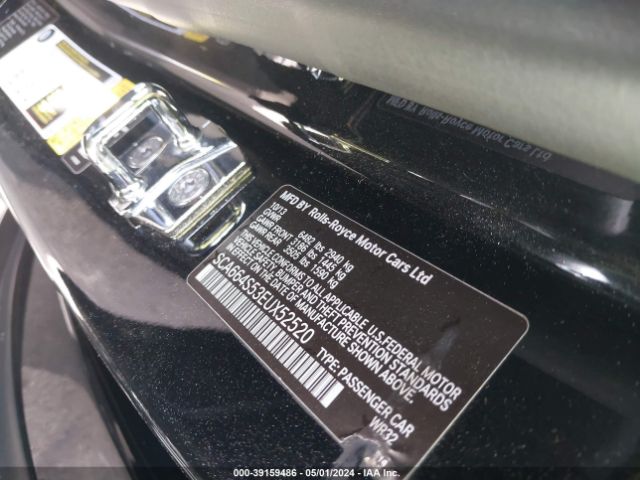 SCA664S53EUX52520 Rolls-Royce Ghost