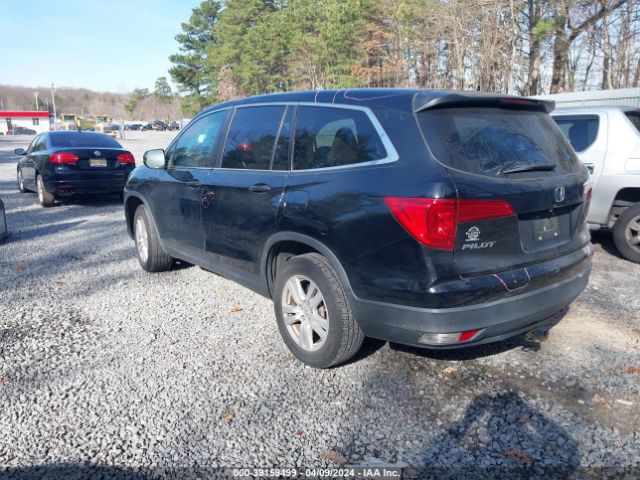 5FNYF6H16HB015195 Honda PILOT LX