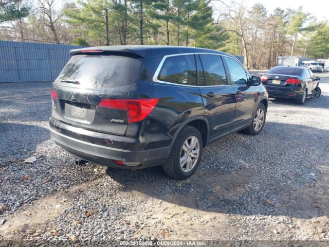 5FNYF6H16HB015195 Honda PILOT LX