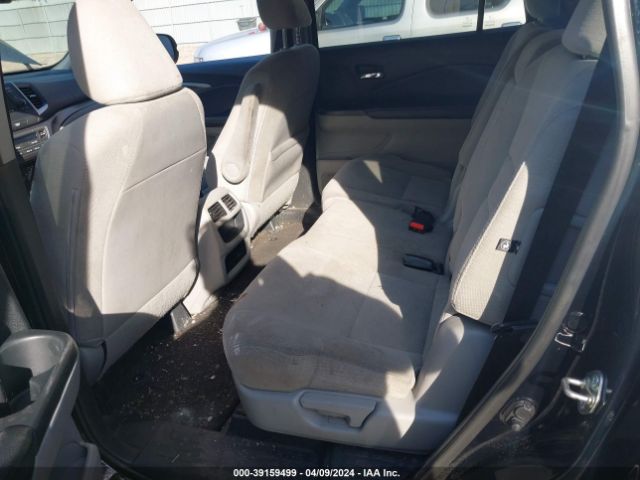 5FNYF6H16HB015195 Honda PILOT LX