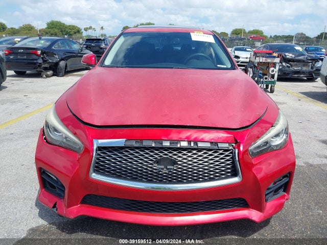 JN1FV7AP2HM850946 Infiniti Q50 3.0t Red Sport 400