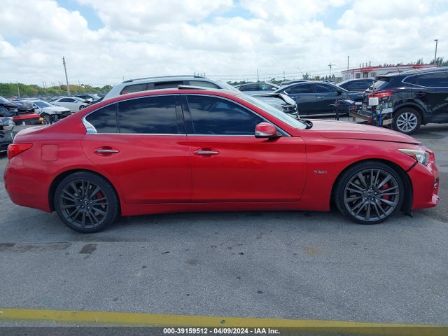 JN1FV7AP2HM850946 Infiniti Q50 3.0t Red Sport 400