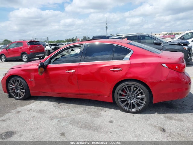 JN1FV7AP2HM850946 Infiniti Q50 3.0t Red Sport 400