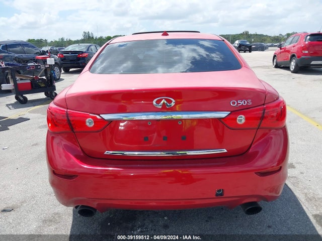 JN1FV7AP2HM850946 Infiniti Q50 3.0t Red Sport 400