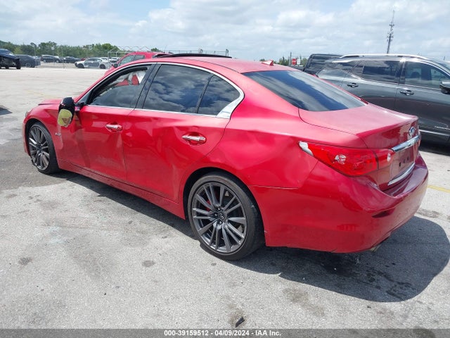 JN1FV7AP2HM850946 Infiniti Q50 3.0t Red Sport 400