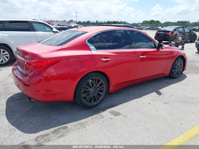 JN1FV7AP2HM850946 Infiniti Q50 3.0t Red Sport 400
