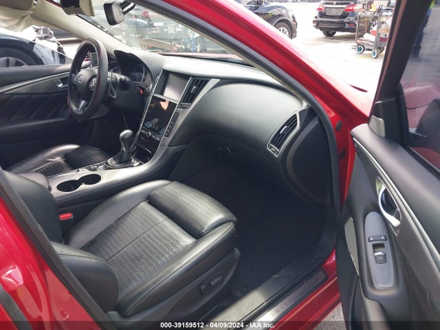 JN1FV7AP2HM850946 Infiniti Q50 3.0t Red Sport 400