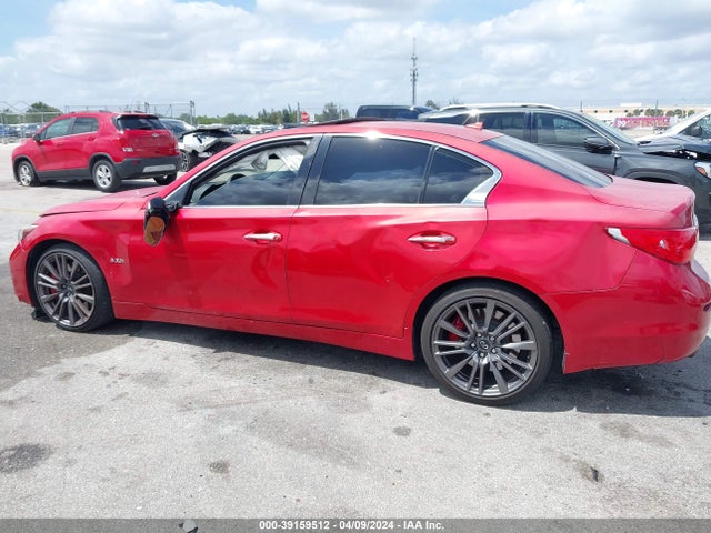 JN1FV7AP2HM850946 Infiniti Q50 3.0t Red Sport 400