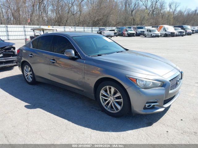 39159567 :رقم المزاد ، JN1CV7AR3GM251394 vin ، 2016 Infiniti Q50 2.0t Base/2.0t Premium مزاد بيع