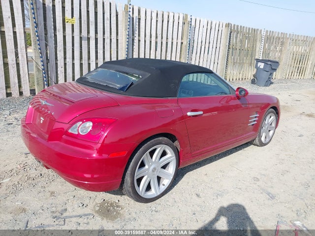 Продаж на аукціоні авто 2005 Chrysler Crossfire Limited, vin: 1C3AN65L55X047099, номер лоту: 39159587
