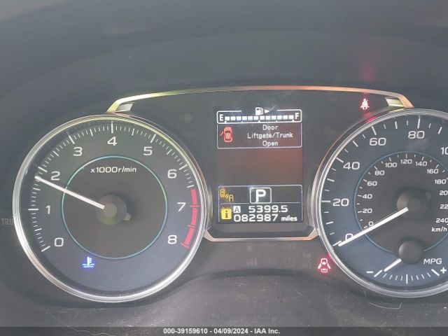 JF2GPAKC5GH312318 Subaru Crosstrek 2.0i Limited