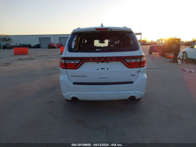 1C4RDHDG6JC384772 Dodge Durango Gt Rwd