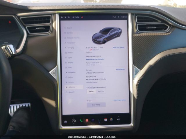 5YJSA1H13EFP36576 Tesla Model S P85