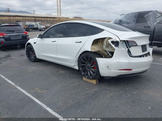 5YJ3E1ECXPF596687 Tesla Model 3 Performance Dual Motor All-wheel Drive