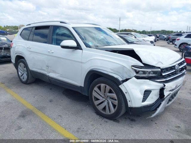 39159900 :رقم المزاد ، 1V2BR2CA9MC510235 vin ، 2021 Volkswagen Atlas 3.6l V6 Sel مزاد بيع