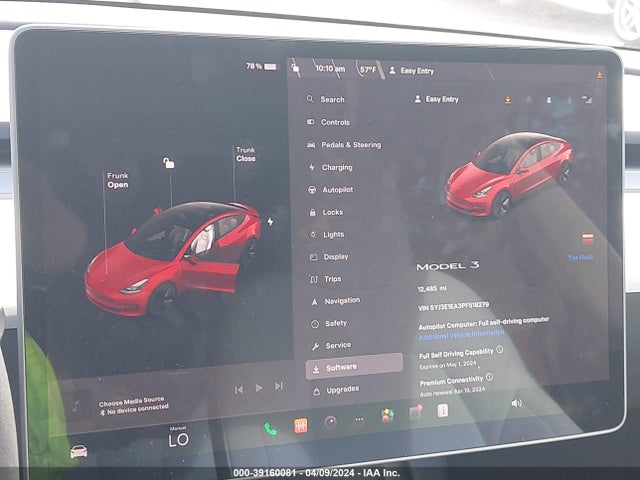 Tesla Model 3 Rear-wheel Drive 2023 5YJ3E1EA3PF518279 Image 7