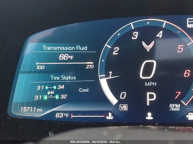 Chevrolet Corvette Stingray Rwd  2lt 2023 1G1YB3D48P5115432 Image 7