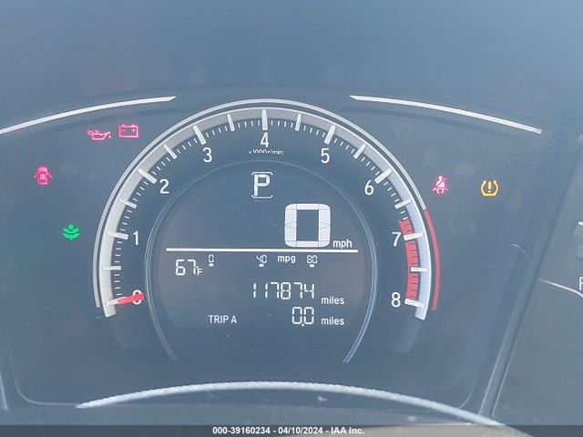 Honda Civic Lx 2017 2HGFC2F57HH555620 Image 7