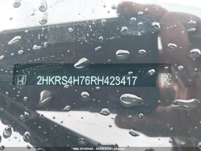 Honda Cr-v Ex-l Awd 2024 2HKRS4H76RH423417 Image 9