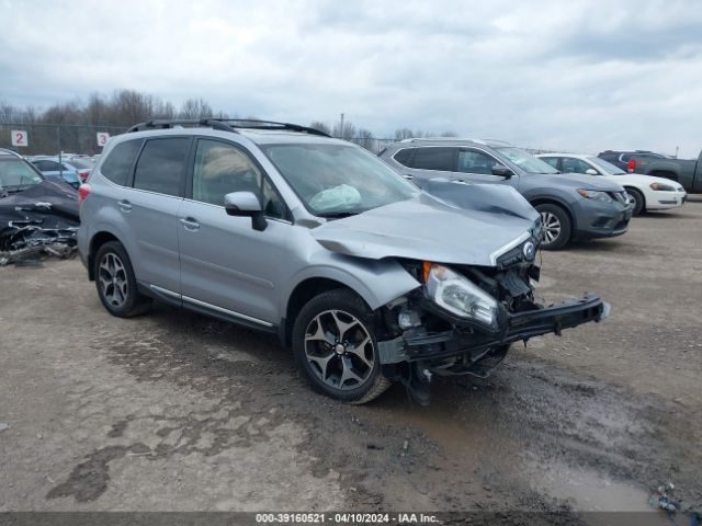 39160521 :رقم المزاد ، JF2SJGXCXGH449178 vin ، 2016 Subaru Forester 2.0xt Touring مزاد بيع