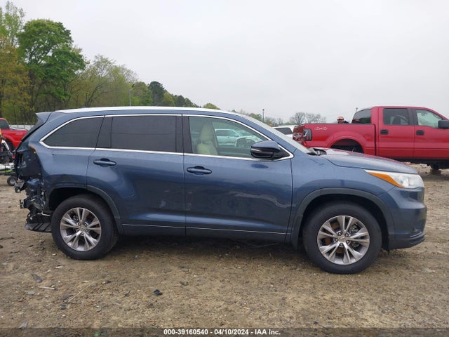 Toyota Highlander Xle V6 2015 5TDJKRFH3FS223669 Image 14