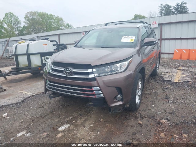 Toyota Highlander Limited 2017 5TDDZRFH0HS436512 Image 6