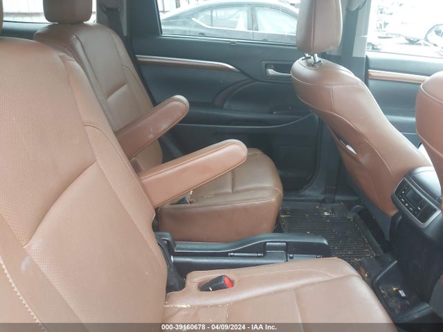 Toyota Highlander Limited 2017 5TDDZRFH0HS436512 Image 8