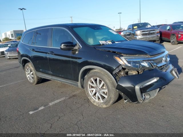 Auction sale of the 2019 Honda Pilot Ex-l, vin: 5FNYF6H5XKB054933, lot number: 39160734