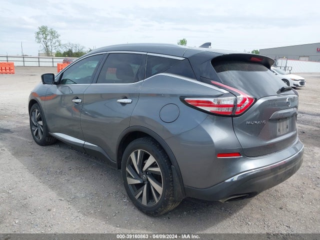 Nissan Murano Platinum 2017 5N1AZ2MG7HN102581 Image 3